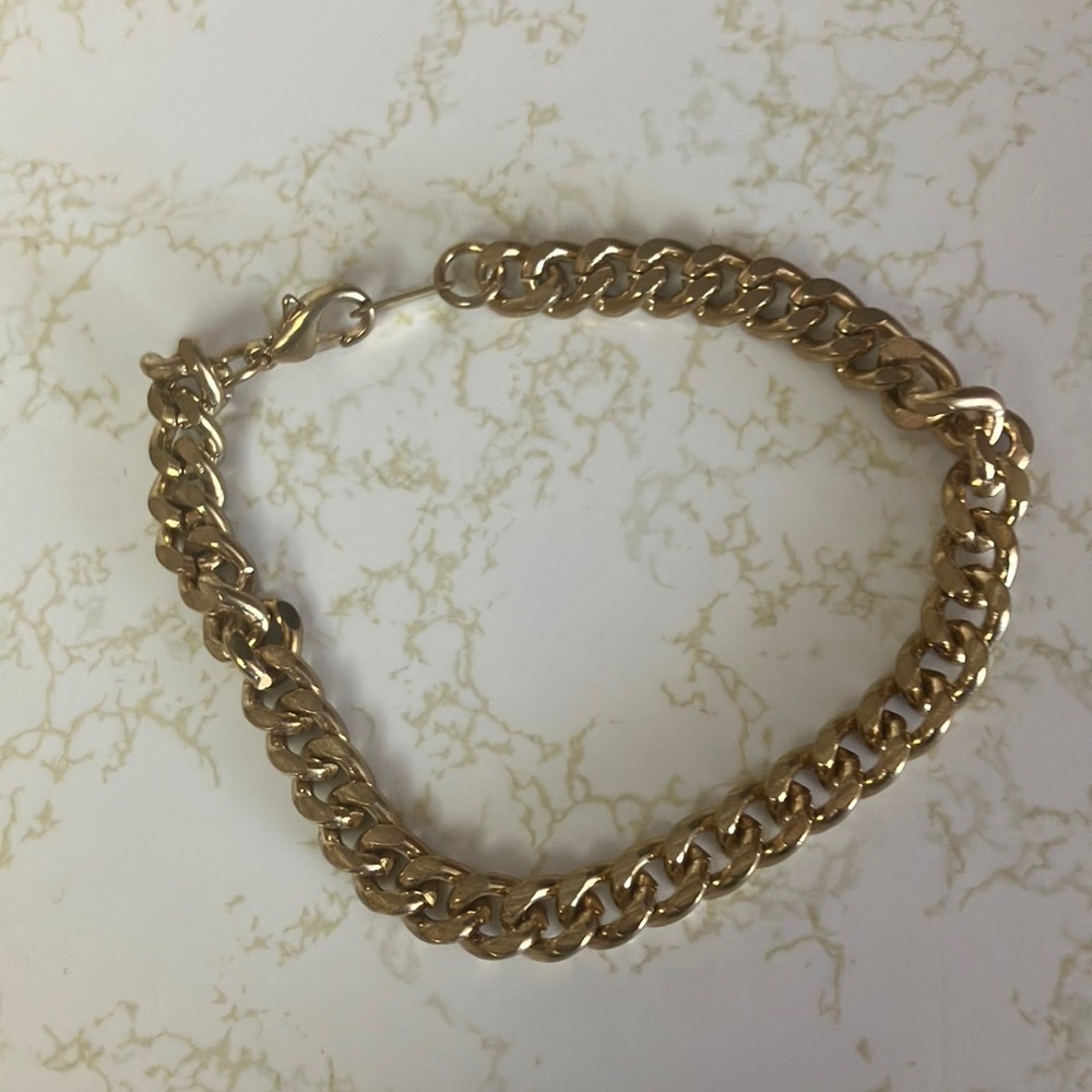 Gold Chain Bracelet